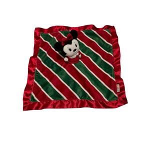 Hallmark Disney Minnie Mouse Baby Lovey Security Blanket Itty Bittys Christmas